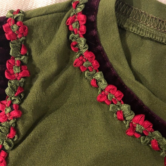 ABS By Allen Schwartz size M (runs S) Olive Tank - Picture 3 of 4